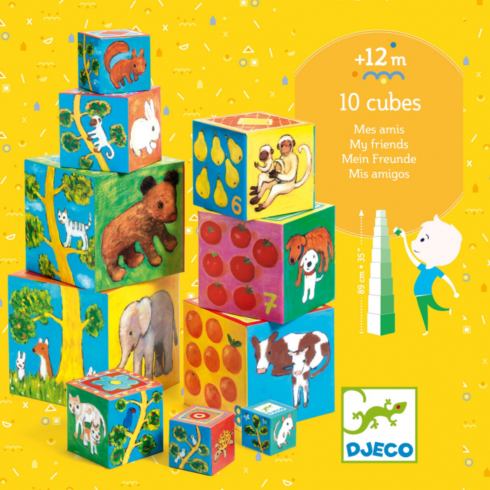 Jucării Montessori Turn de Construit Djeco Copac  [3]