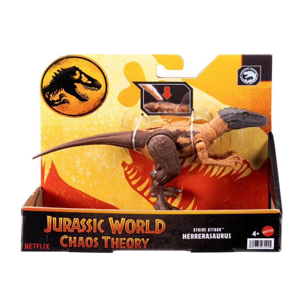 JURASSIC WORLD CHAOS THEORY STRIKE ATTACK DINOZAUR HERRERASAURUS