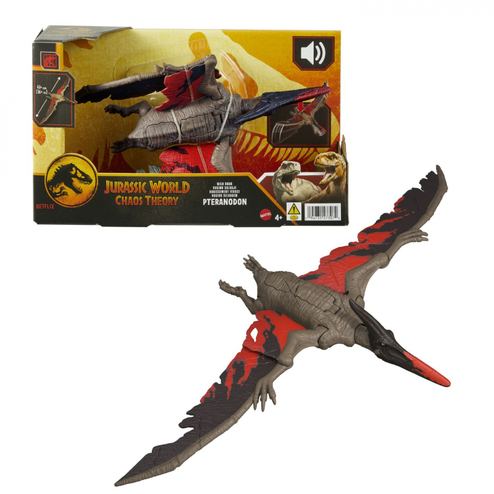 JURASSIC WORLD CHAOS THEORY WILD ROAR DINOZAUR PTERANODON [7]