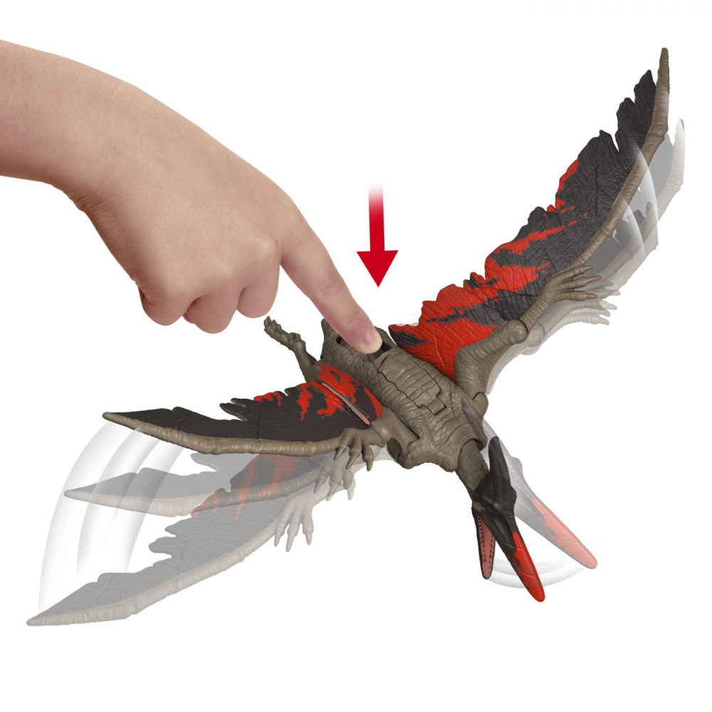 JURASSIC WORLD CHAOS THEORY WILD ROAR DINOZAUR PTERANODON [4]