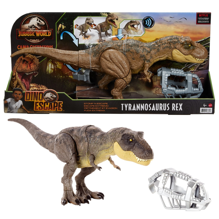 Jurassic World Dino Escape Stomp N Escape Dinozaur T-Rex  [9]
