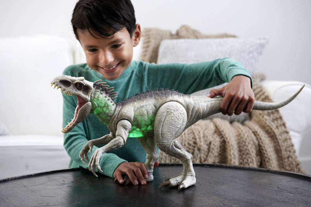 JURASSIC WORLD DINO TRACKERS CAMOUFLAGE BATTLE INDOMINUS REX [3]