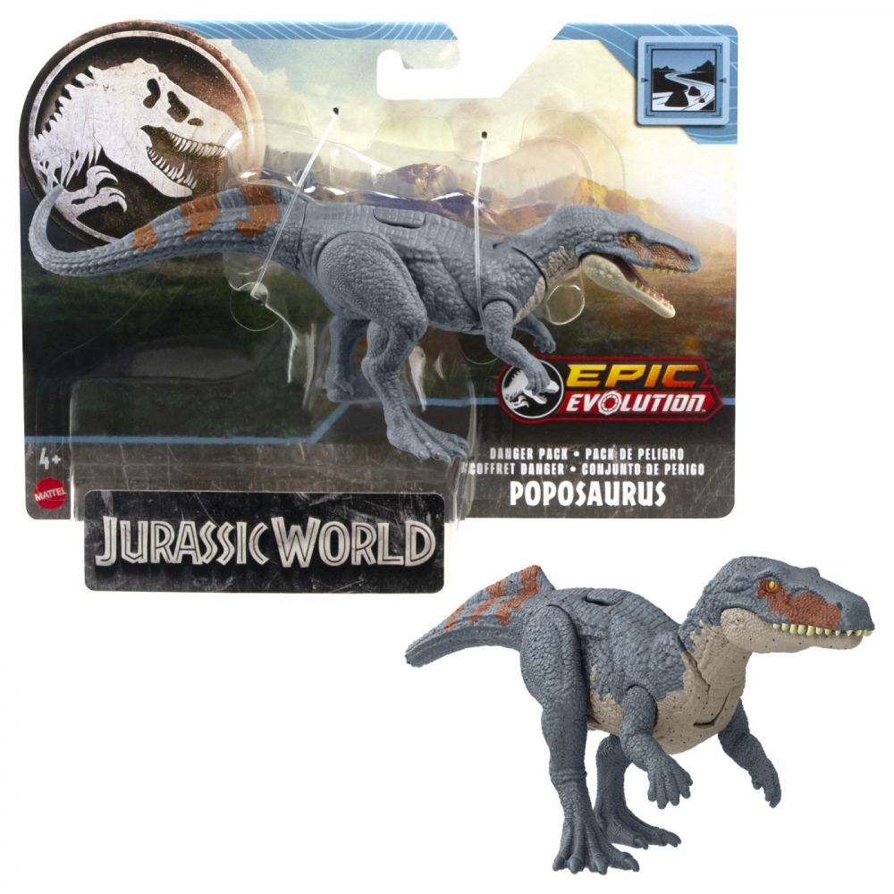 Figurina Dinozaur Poposaurus Jurassic World,+4 ani [5]