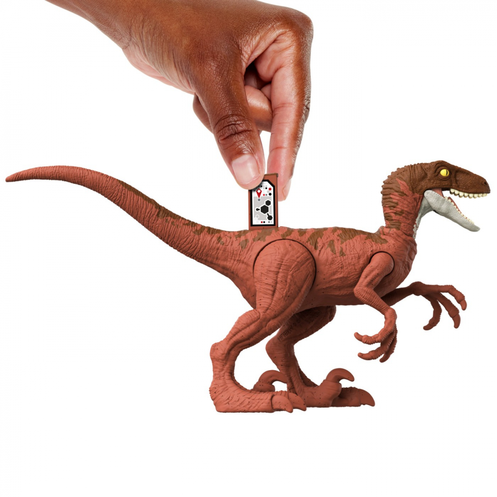JURASSIC WORLD DINO TRACKERS DANGER PACK DINOZAUR VELOCIRAPTOR [6]