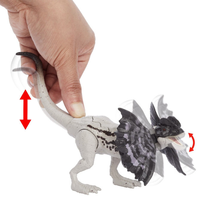 Jurassic World Dino Trackers Strike Attack Dinozaur Dilophosaurus  [5]