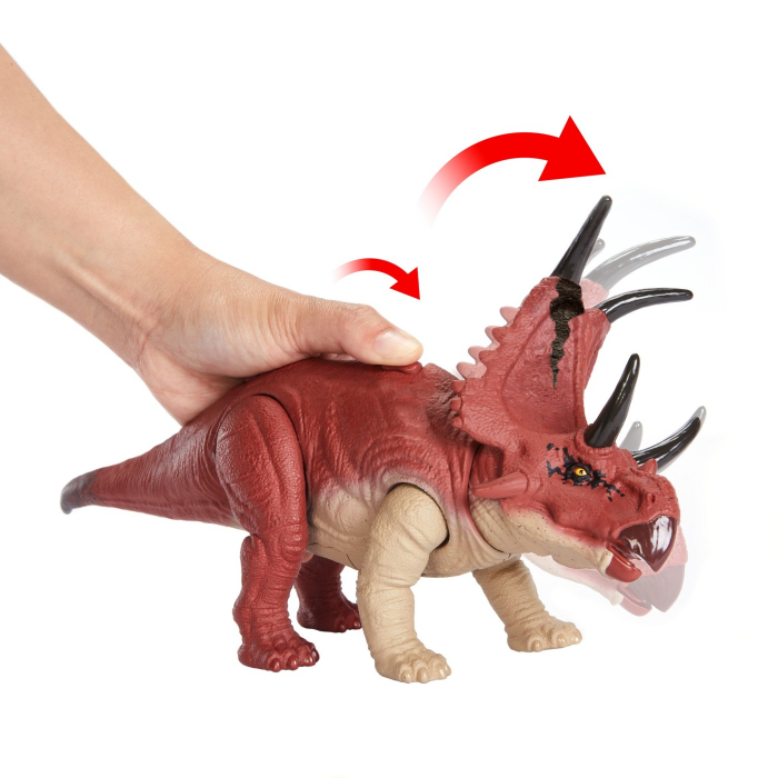 Jurassic World Dino Trackers Wild Roar Dinozaur Diabloceratops = [5]