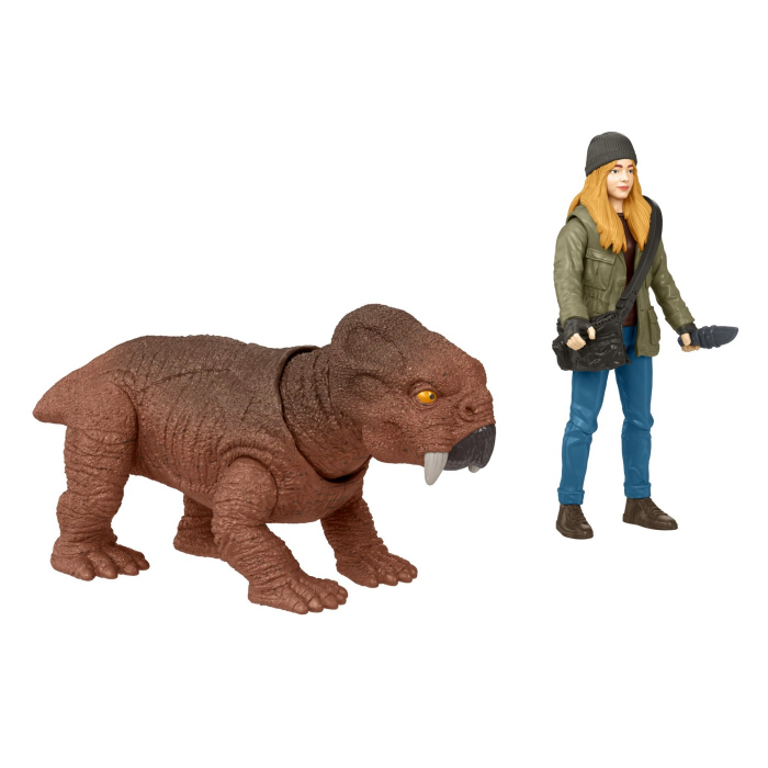 Jurassic World Dominion - Set Figurine Maisie și Velociraptor Beta  [5]