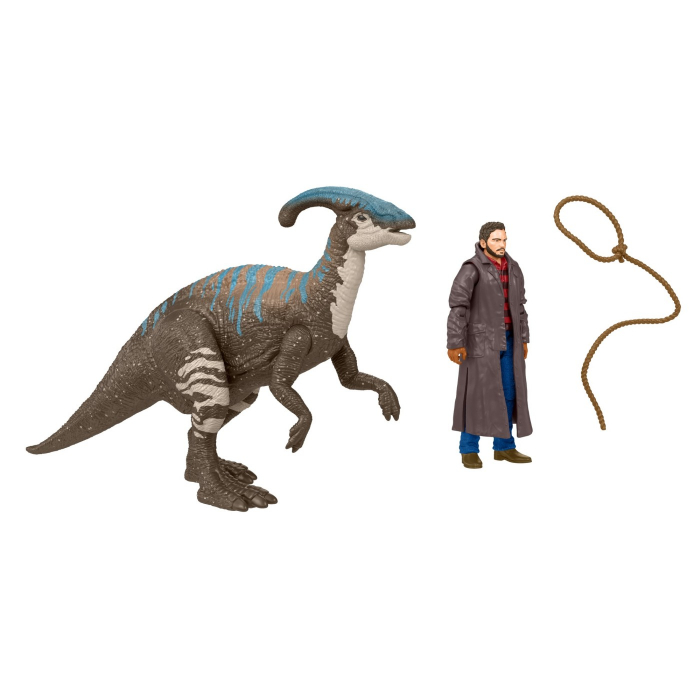 Jurassic World Dominion Set Owen și Parasaurolophus  [5]