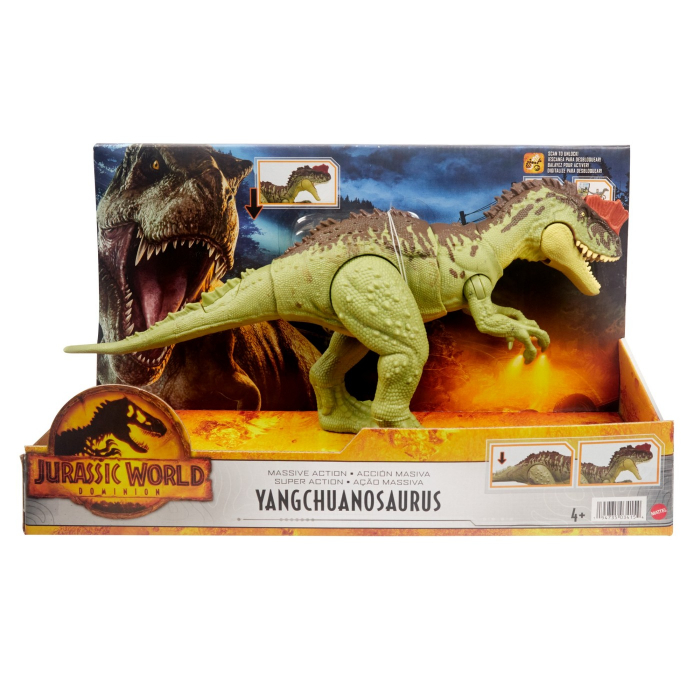 Jurassic world - dinozaur yangchuanosaurus massive action