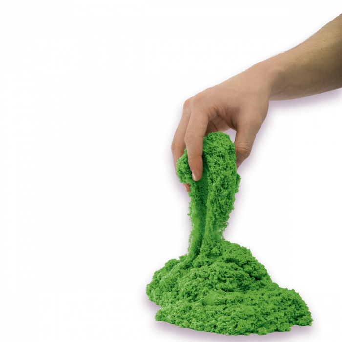Kinetic sand deluxe culori verde neon 680grame [8]