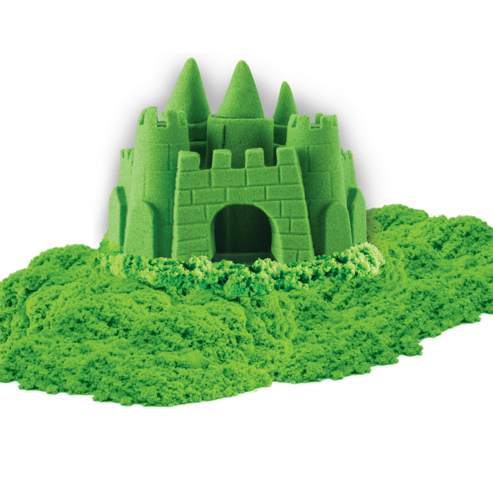 Kinetic sand deluxe culori verde neon 680grame [2]