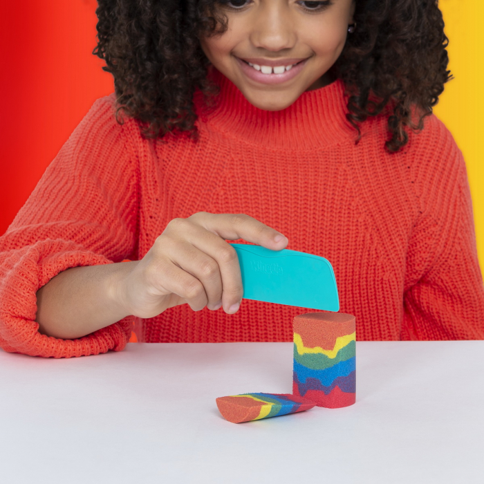 Kinetic Sand Set Unelte de Curcubeu cu Accesorii [3]