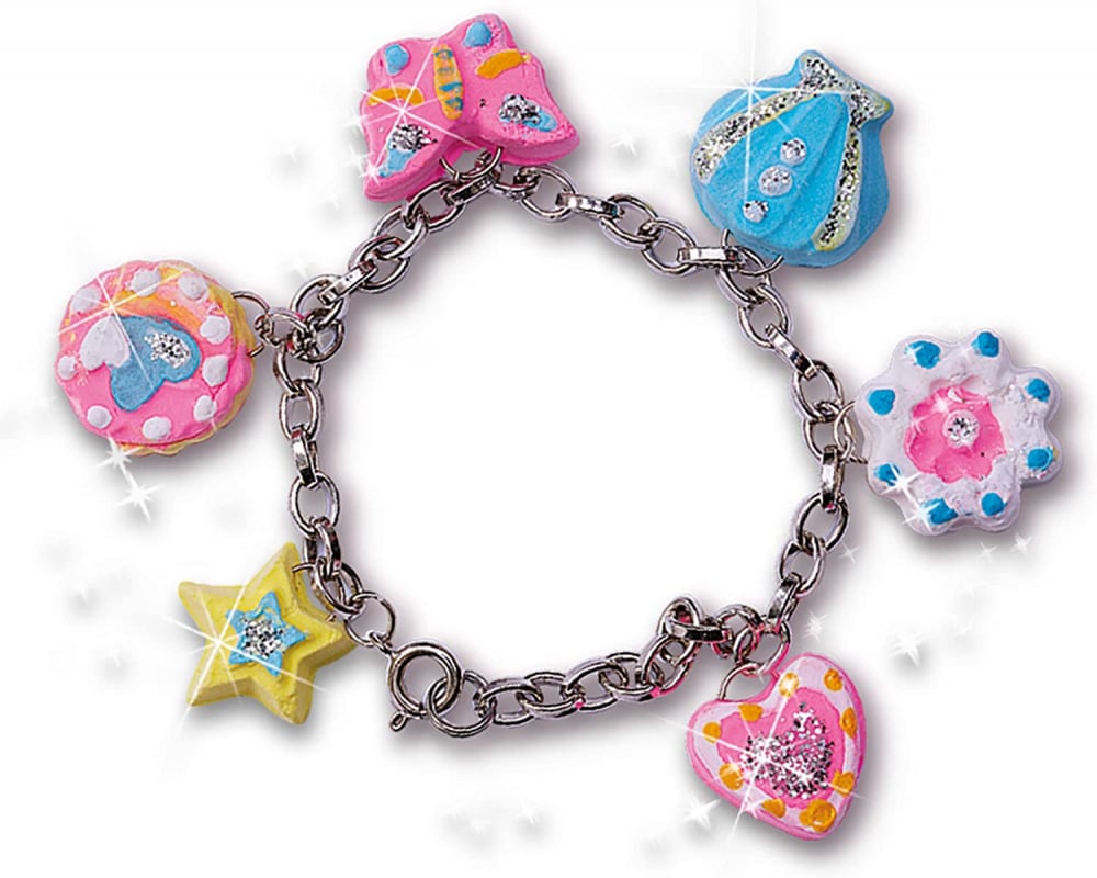 Kit creativ copii cu accesorii incluse - Creez bijuterii din plastilina [6]