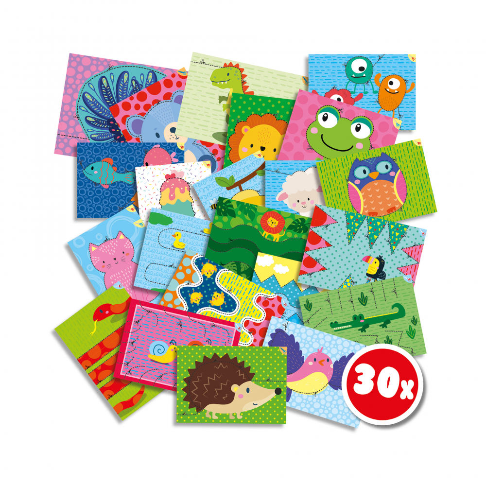 Kit creativ copii cu accesorii incluse - Invat sa folosesc foarfeca pas cu pas [4]
