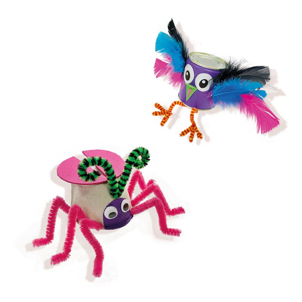 Kit creativ copii cu accesorii incluse - Reciclare creativa [4]