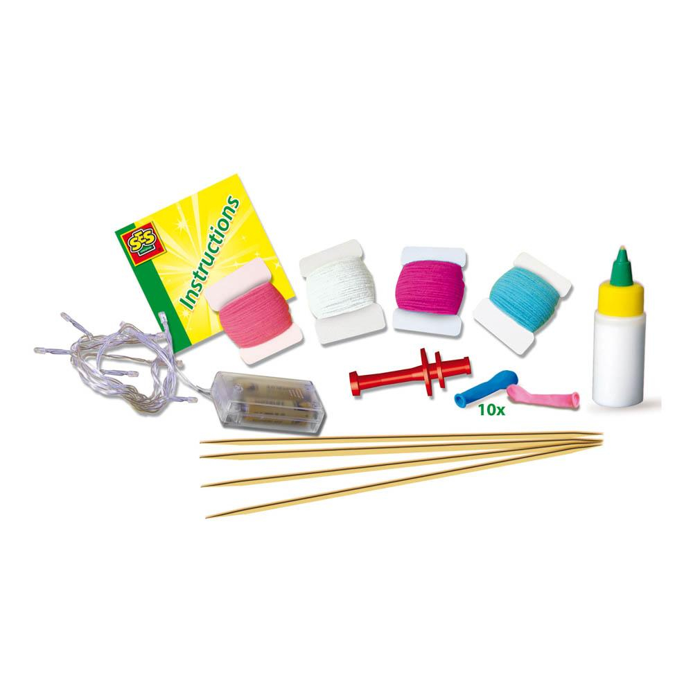 Kit creativ copii - Ghirlanda luminoasa cu 8 lumini led si accesorii incluse [2]