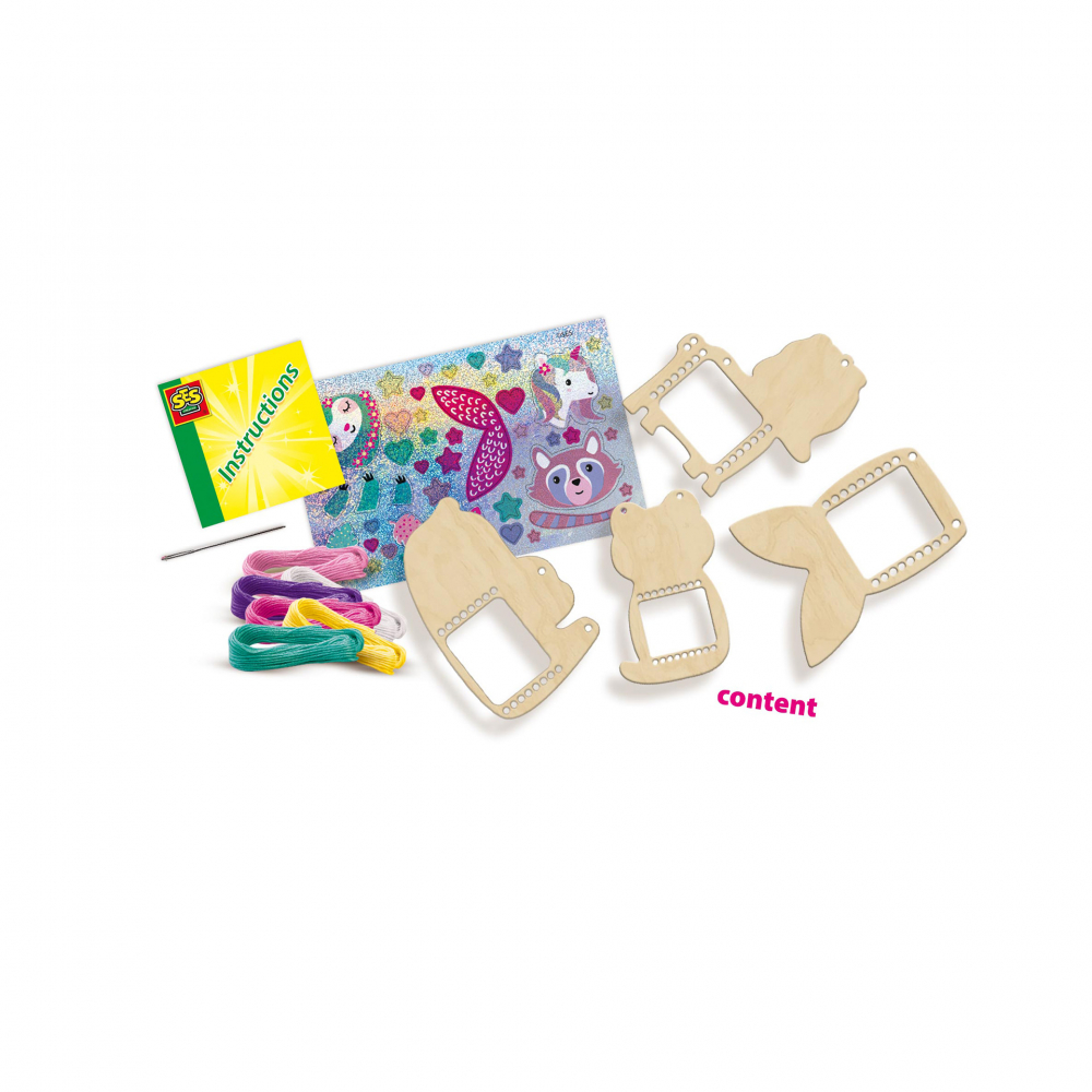 Kit creativ copii- mini set tesut cu accesorii incluse [2]