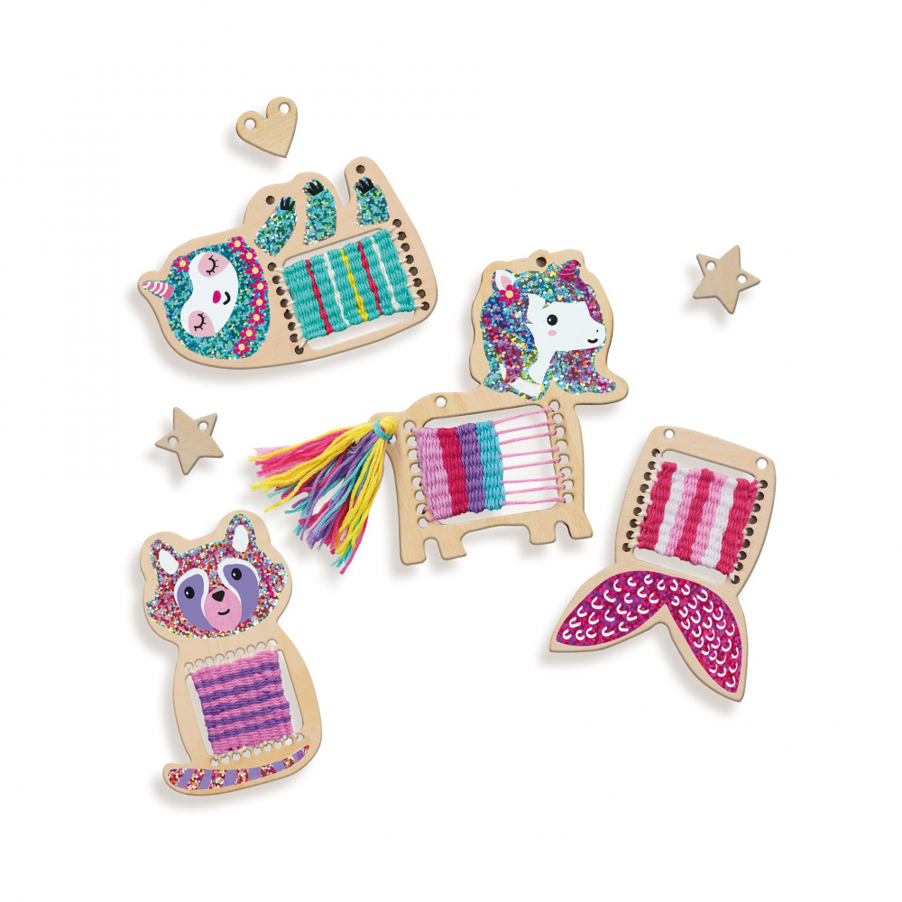 Kit creativ copii- mini set tesut cu accesorii incluse [3]