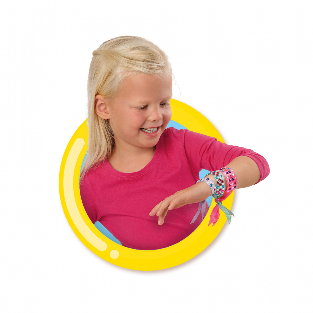 Kit creativ  cu accesorii incluse- Panglica decorata cu diamante [2]