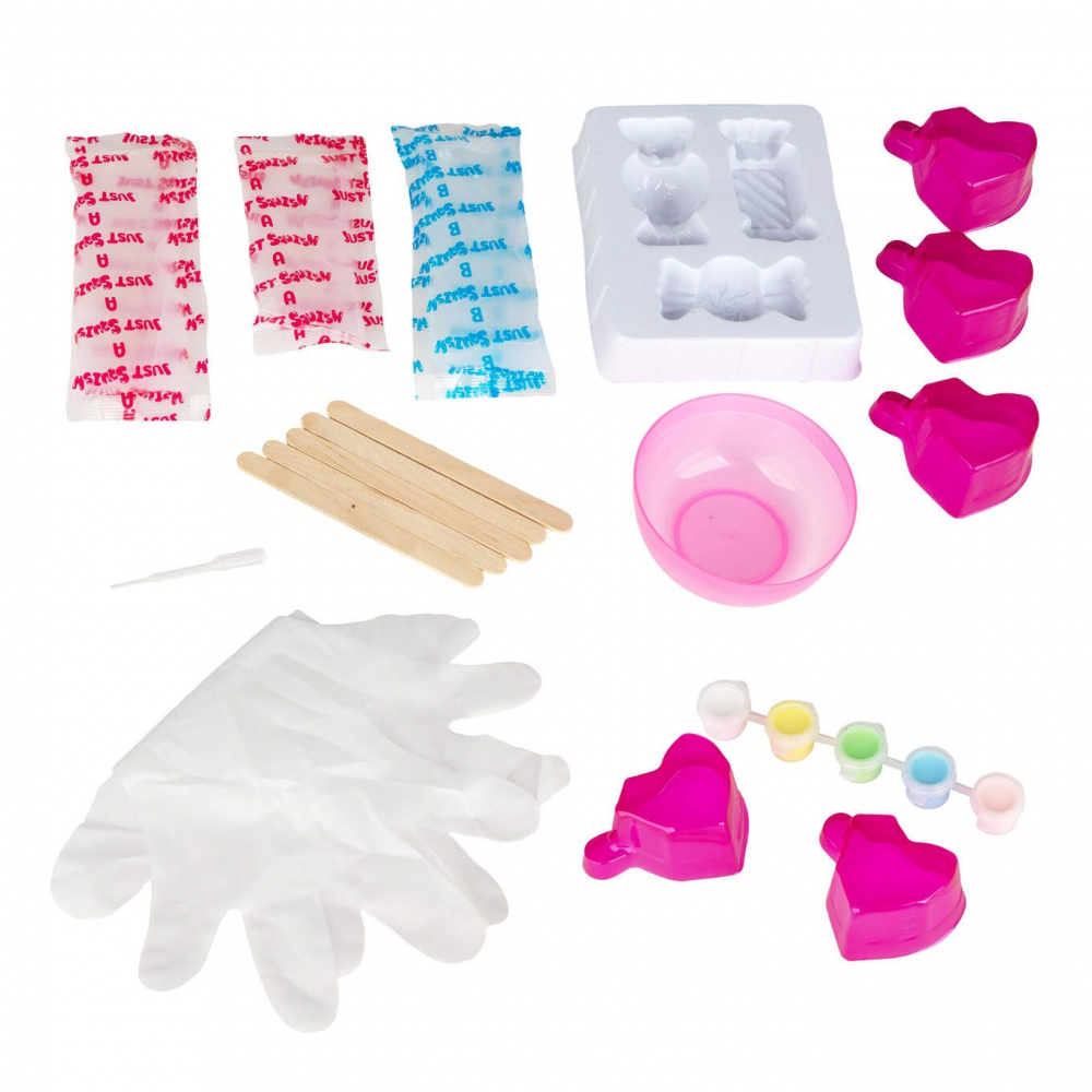 Kit creativ DIY Creeaza propriul Squish cu accesorii incluse, model bomboane, +6 ani [3]