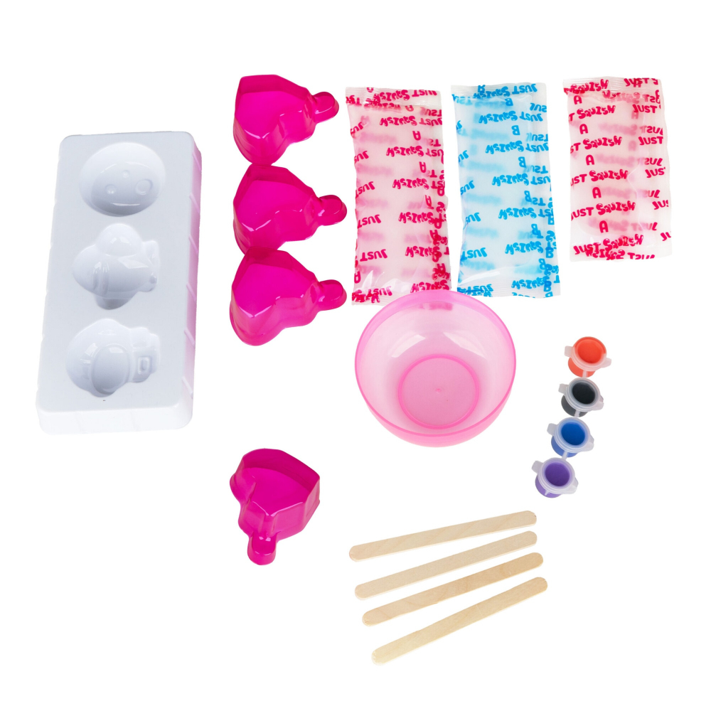 Kit creativ DIY Creeaza propriul Squish cu accesorii incluse, model spatiu cosmic, +6 ani [2]