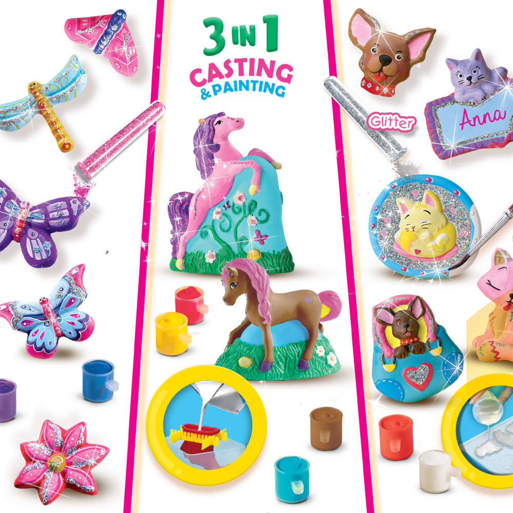 Kit creativ mulaj si pictura 3 in 1 cu accesorii incluse,5-8 ani [3]