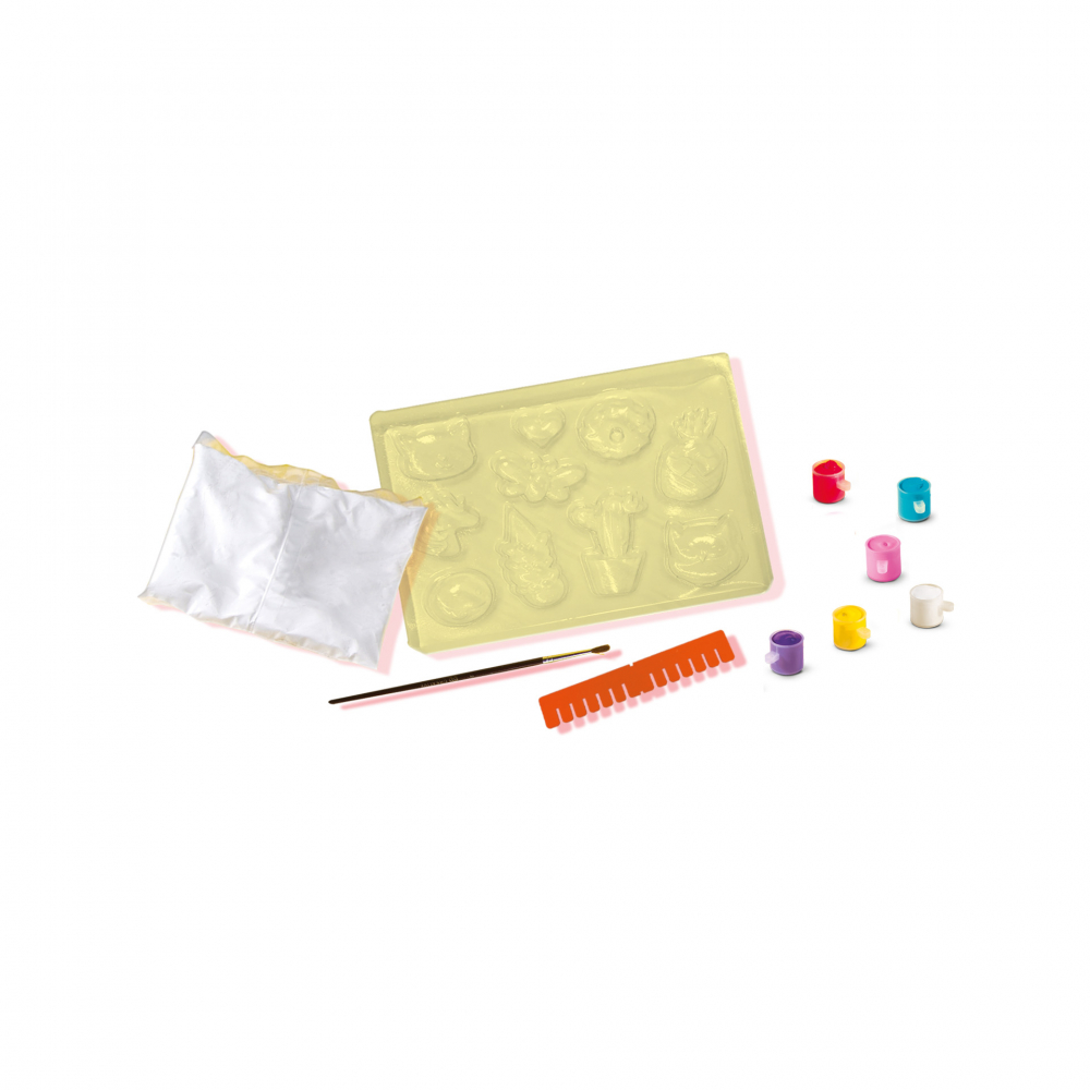 Kit creativ mulaj si pictura cu accesorii incluse - Figurine colorate [3]