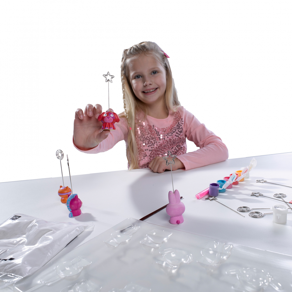 Kit creativ mulaj si pictura cu accesorii incluse - Suporturi pentru biletele [4]