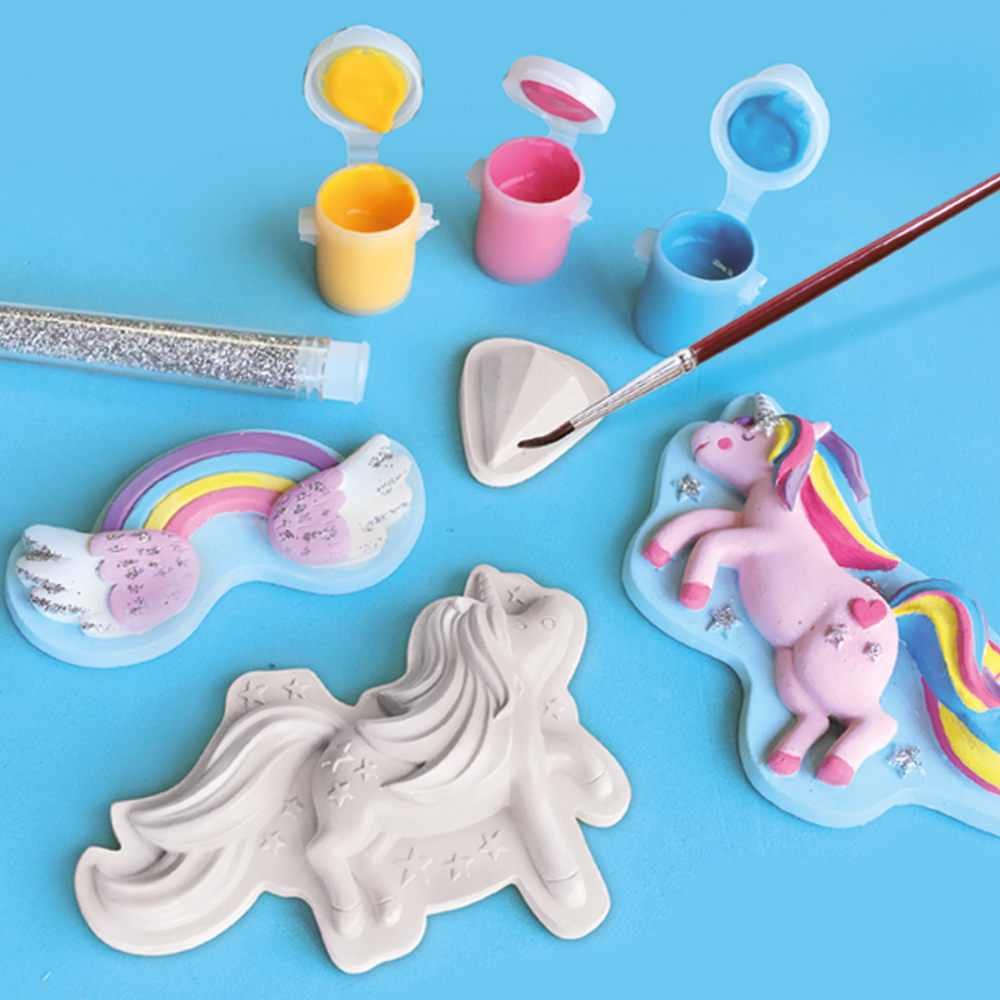 Kit creativ mulaj si pictura cu accesorii incluse - Unicorni [6]