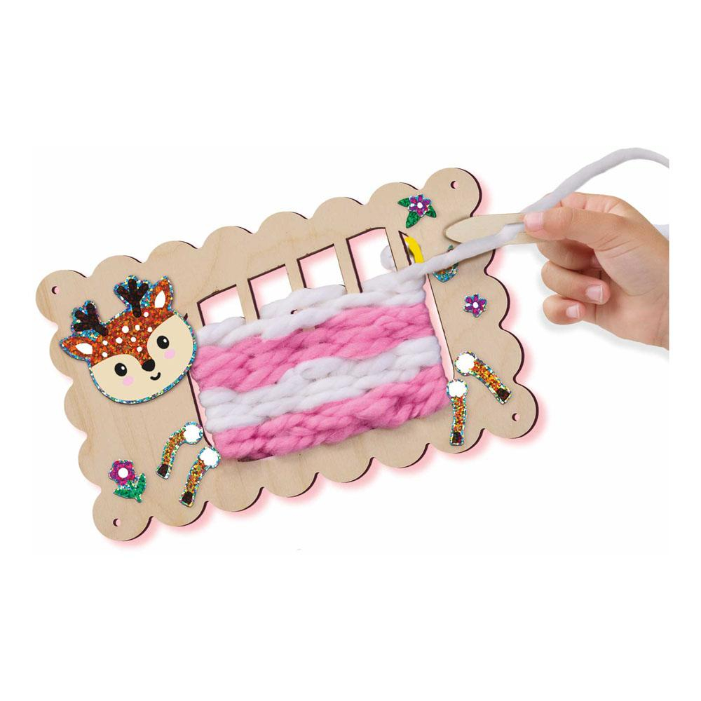 Kit creativ pentru copii cu accesorii incluse - Invat se tes [3]