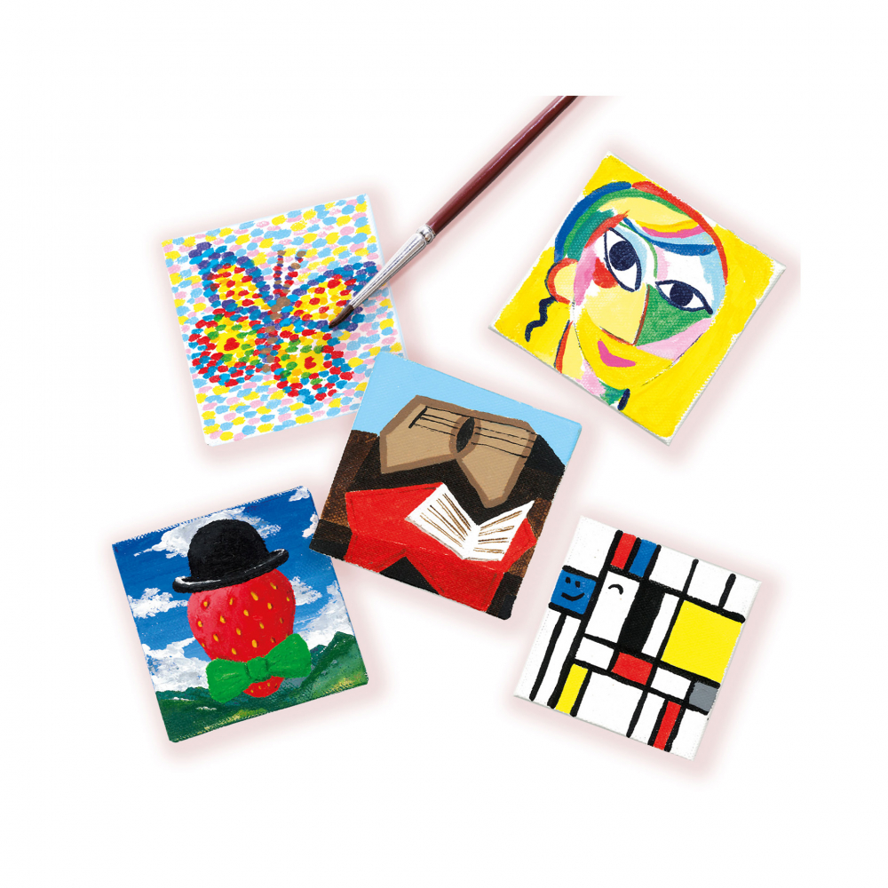 Kit creativ pentru copii cu accesorii incluse - Mini arta [4]