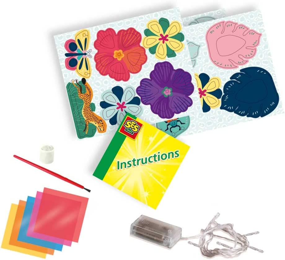 Kit creativ pentru copii - Ghirlanda luminoasa Jungla [4]