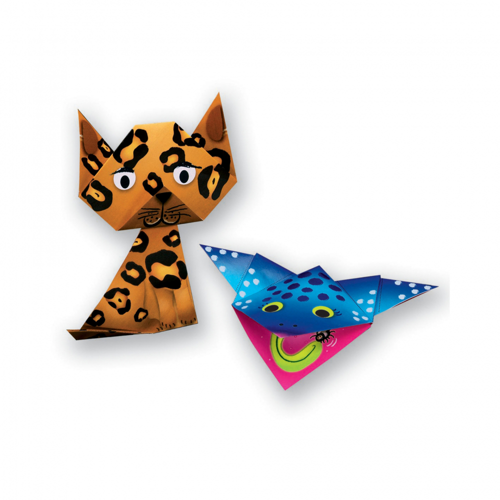 Kit creativ pentru copii- Origami animale [2]