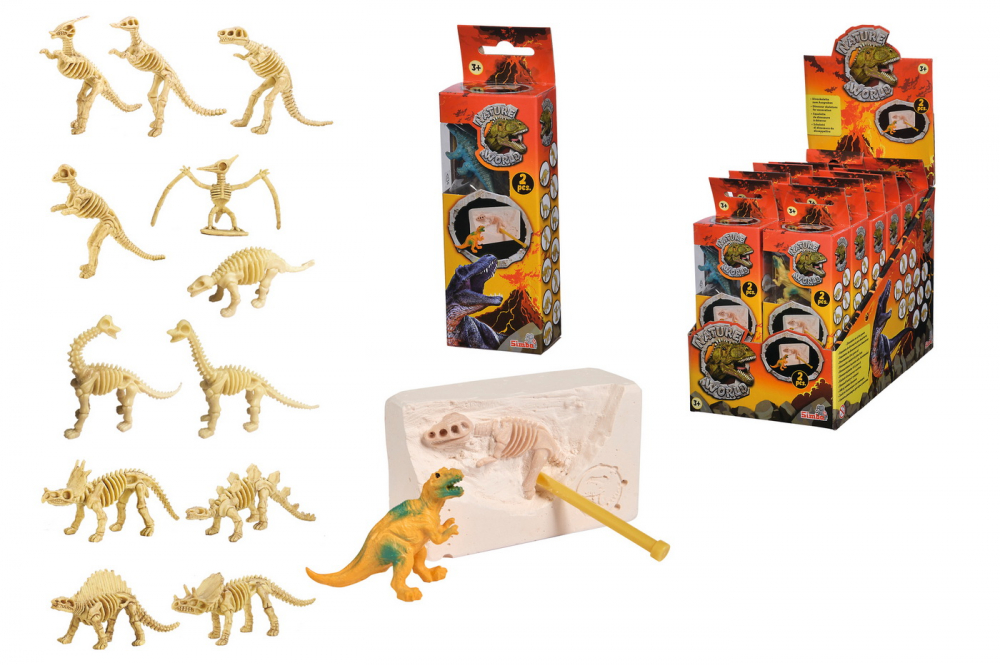 KIT EXCAVARE DINOZAURI 7CM [3]