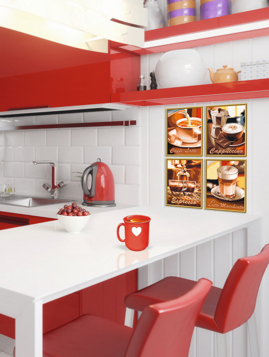 Kit pictura pe numere schipper quatro pauza de cafea [5]