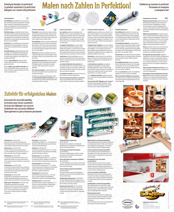 Kit pictura pe numere schipper quatro pauza de cafea [8]