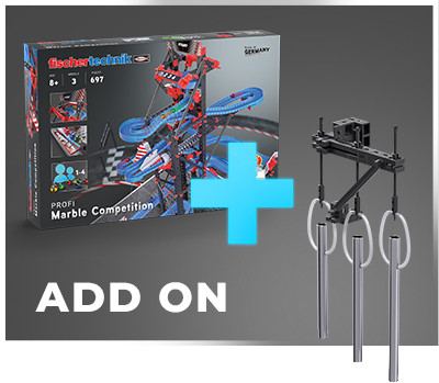 Kit STEM Completare pentru Cursa cu bile metalice - Sunete, Fischertechnik [2]