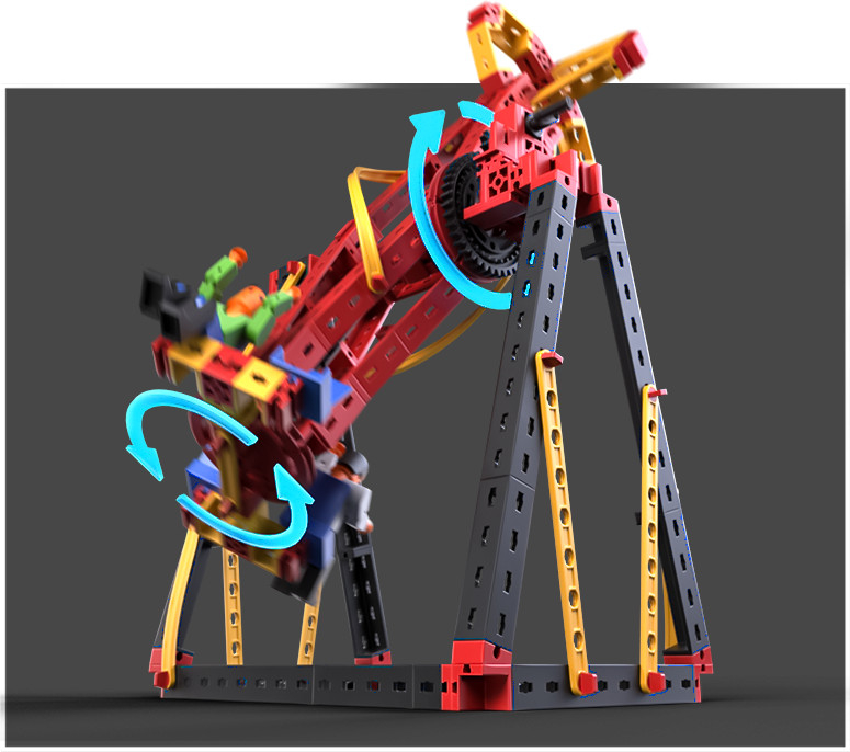 Kit STEM Curse nebunesti, Fischertechnik [2]