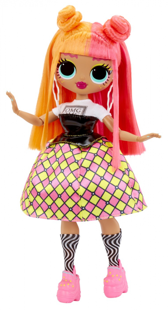 L.O.L. SURPRISE! OMG NEONLICIOUS PAPUSA FASHIONISTA CU ACCESORII [4]