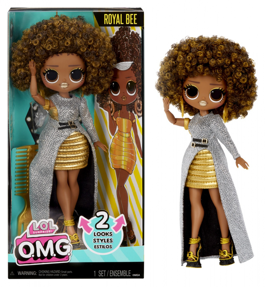 L.O.L. SURPRISE! OMG ROYAL BEE PAPUSA FASHIONISTA CU ACCESORII [6]