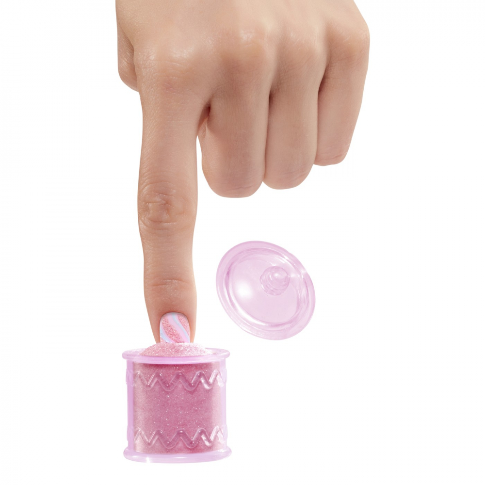 L.O.L. SURPRISE! OMG SWEET NAILS CANDYLICIOUS SPRINKLES SHOP SET PAPUSA CU ACCESORII [9]