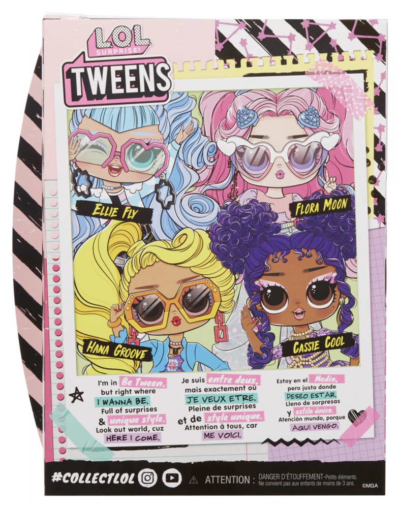 L.O.L. SURPRISE! TWEENS PAPUSA FASHIONISTA FLORA MOON CU SURPRIZE [8]