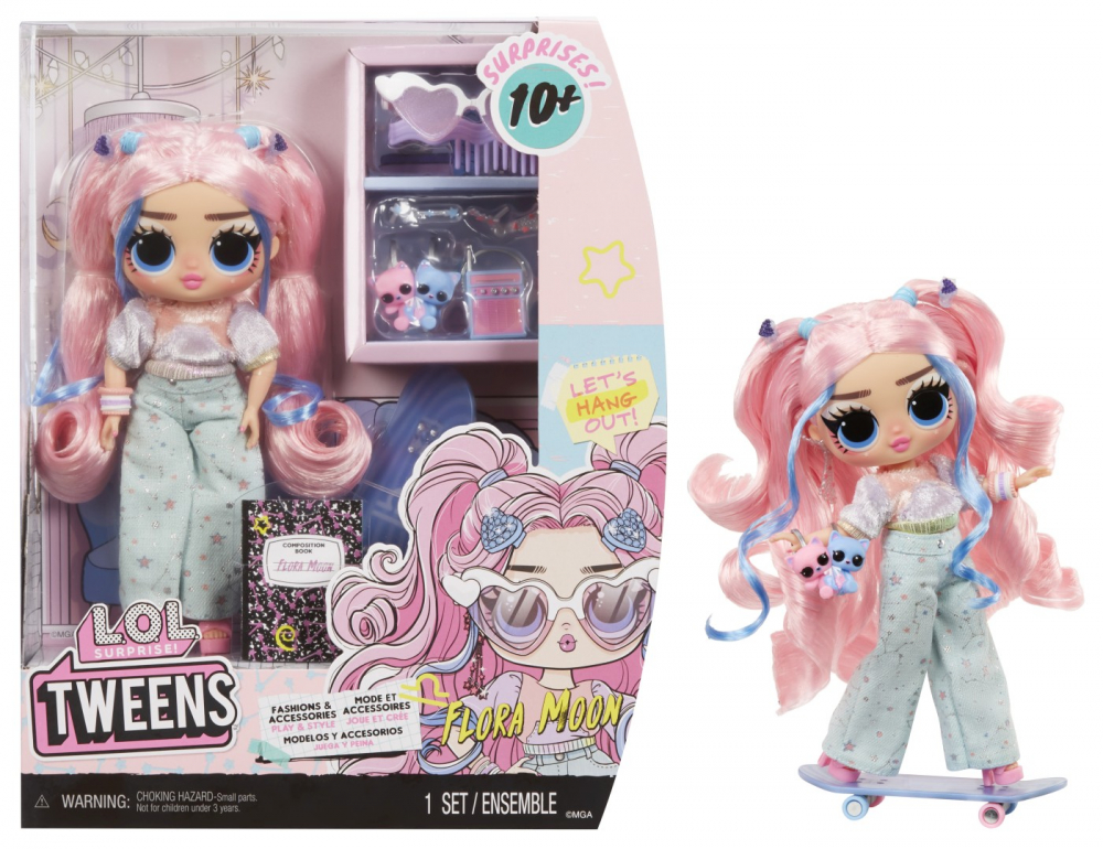 L.O.L. SURPRISE! TWEENS PAPUSA FASHIONISTA FLORA MOON CU SURPRIZE [7]