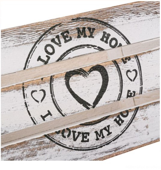 Lada decorativa I love home cu manere [2]