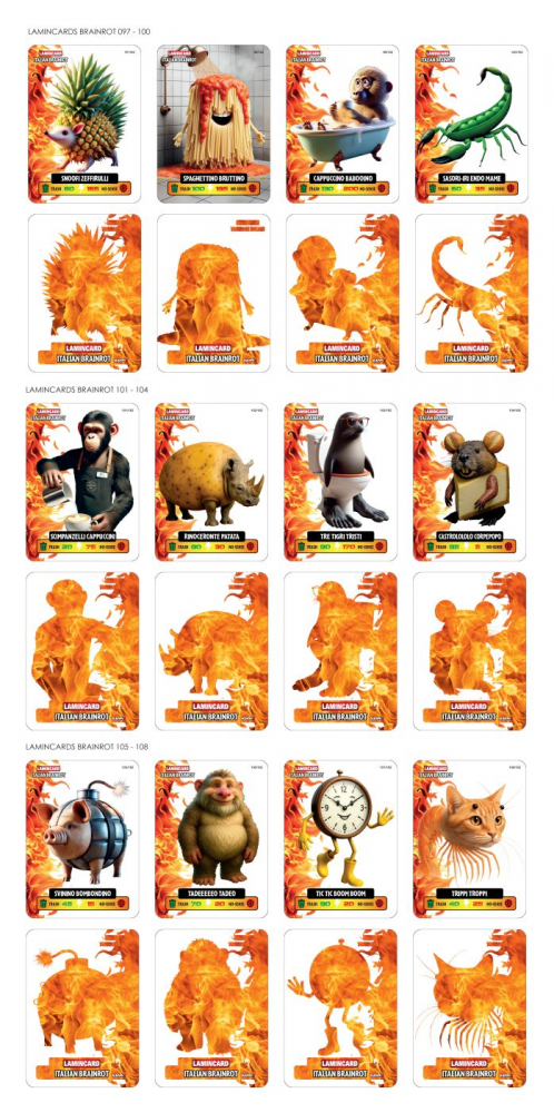 LAMINCARD ITALIAN BRAINROT [4]