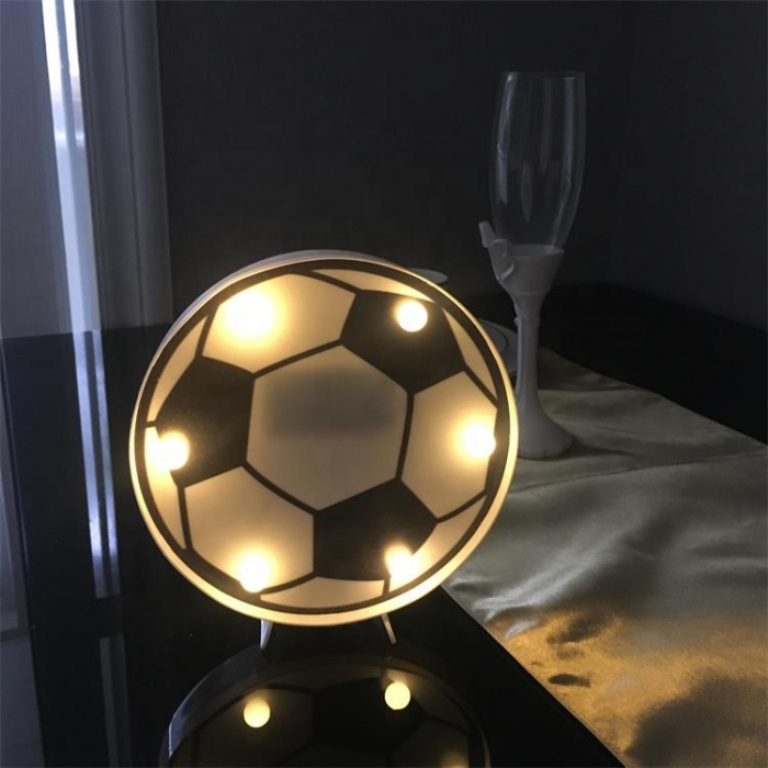 Lampa 6 leduri design Minge fotbal pentru copii [4]