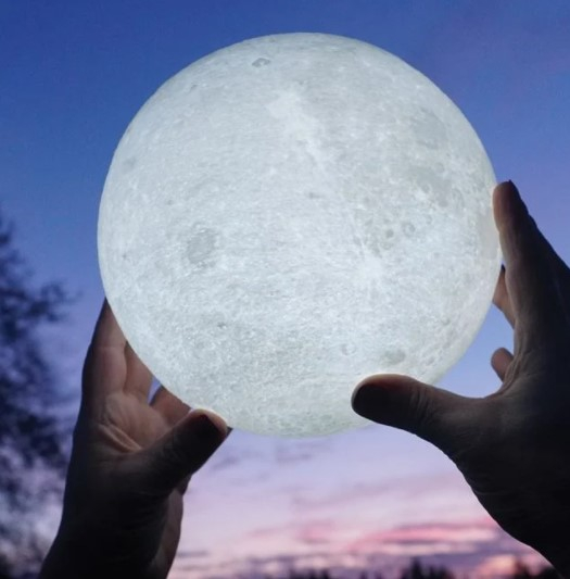 Lampa de veghe Luna cu suport din plastic [4]