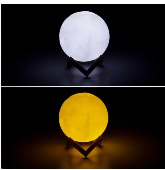 Lampa de veghe Luna cu suport din plastic [3]