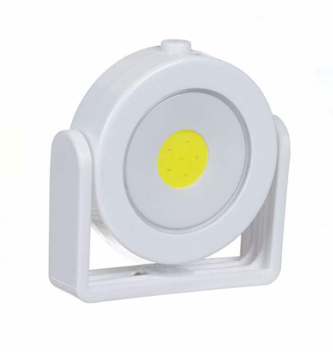 Lampa led portabila cu buton on off si suport magnetic,7x2x7 cm