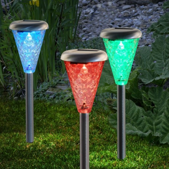 Lampa Led solara cu lumina schimbatoare [3]